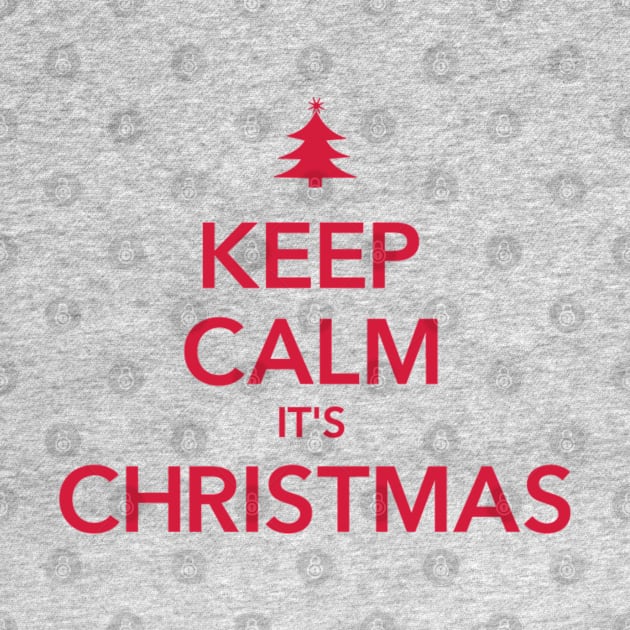 KEEP CALM IT'S CHRISTMAS by eyesblau